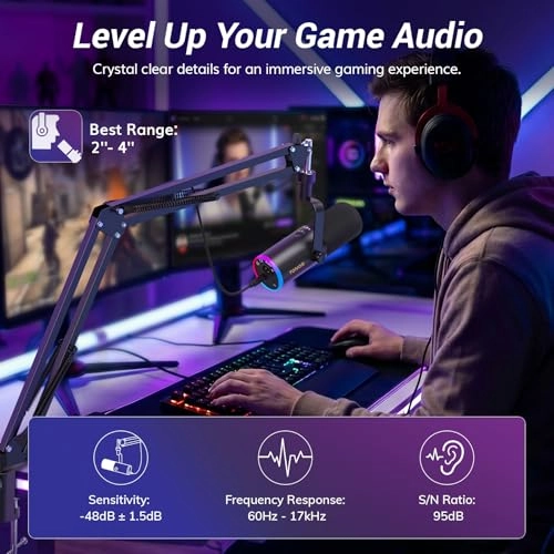 TD510 USB+XLR Microphone