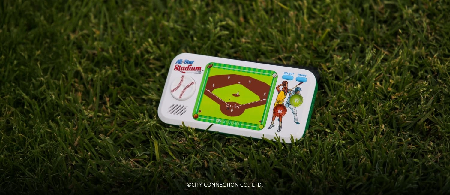 All-Star Arena Micro Player - 300 Games, Green/White (6.75-inch)