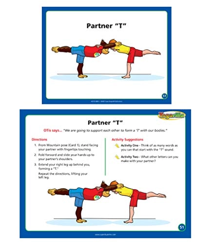 Yogarilla Exercises and Activities - 3 years and up 100 pieces