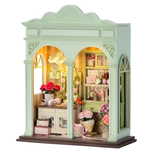 Miniature Wooden Dollhouse Furniture Kit - Creative Room 1:24