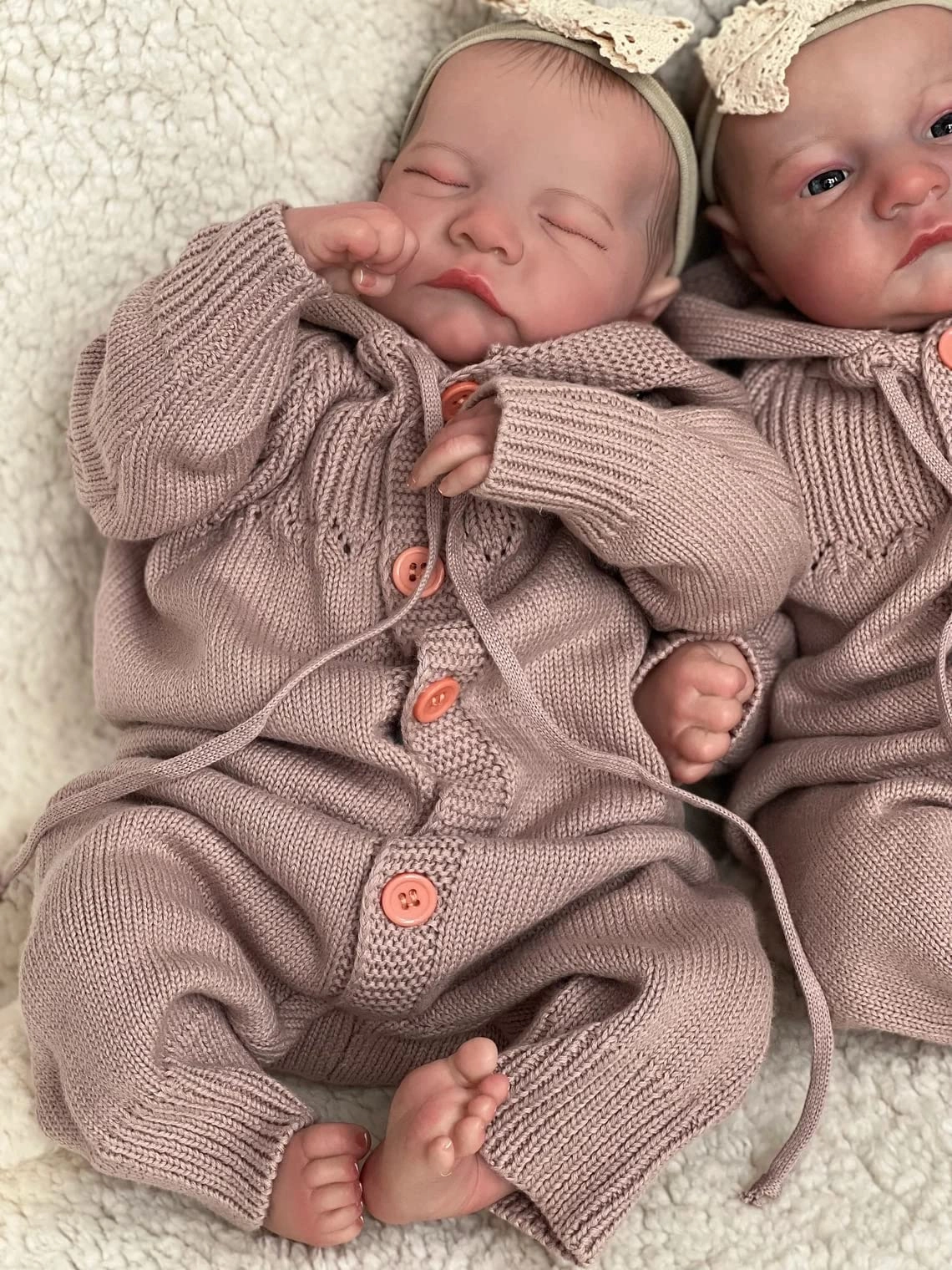 Levi Reborn Baby Doll - 19 Inch 3D Skin Visible Veins Awake & Sleeping