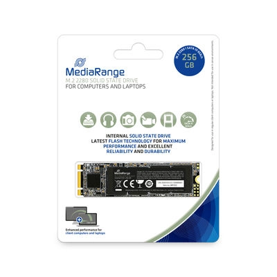 MediaRange Internal M.2 2280 Solid state drive - 256GB