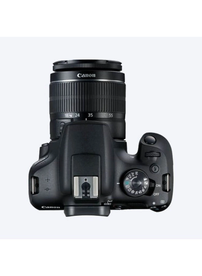 EOS 2000D + EF-S 18-55mm + EF 75-300mm