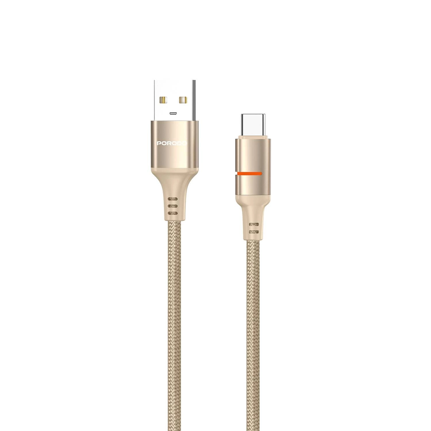 V-Smart LED Light Cable 480Mbps USB-A to USB-C 1.2m Braided