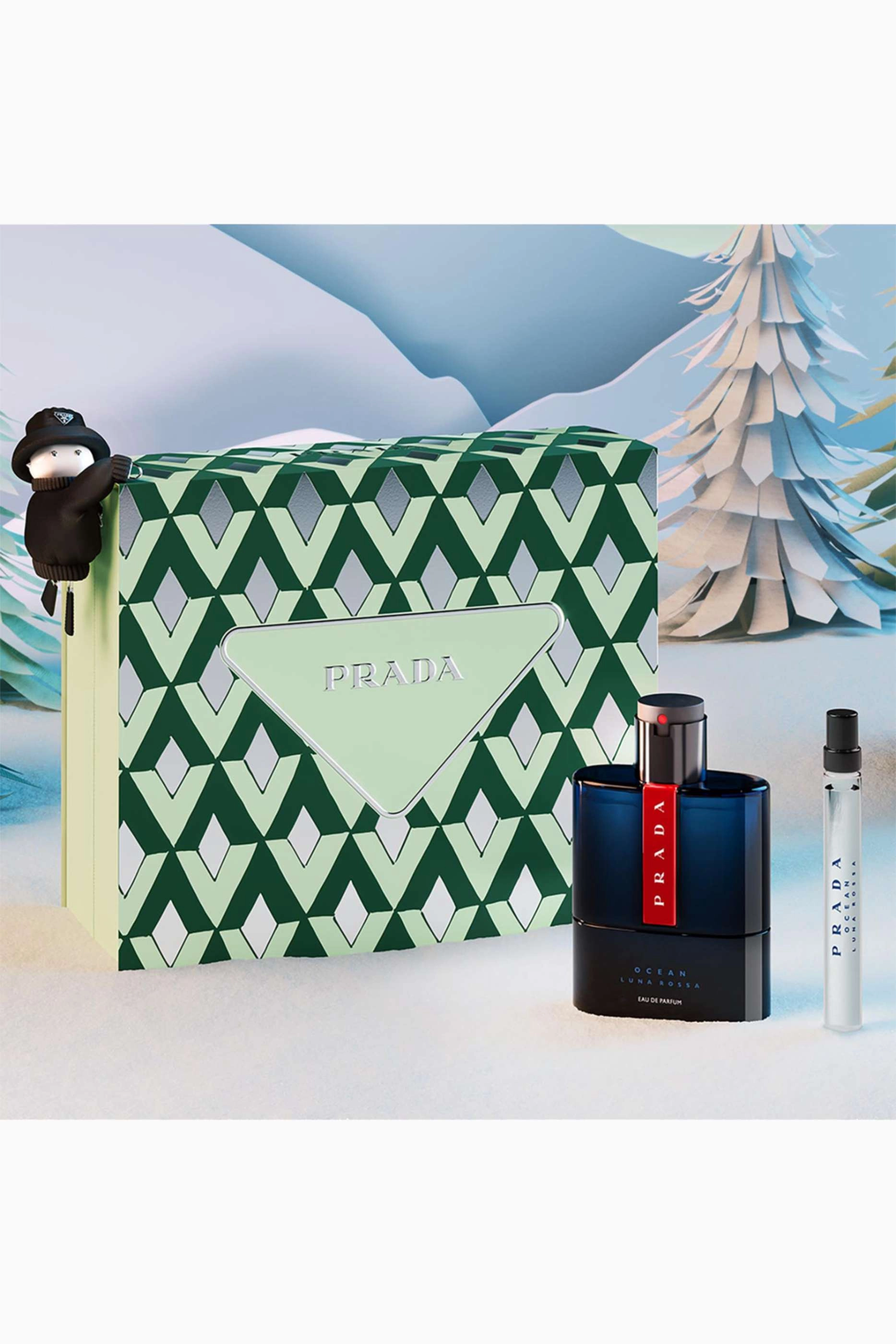 Luna Rossa Ocean Eau de Parfum - 100ml + Luna Rossa Travel Spray - 10ml