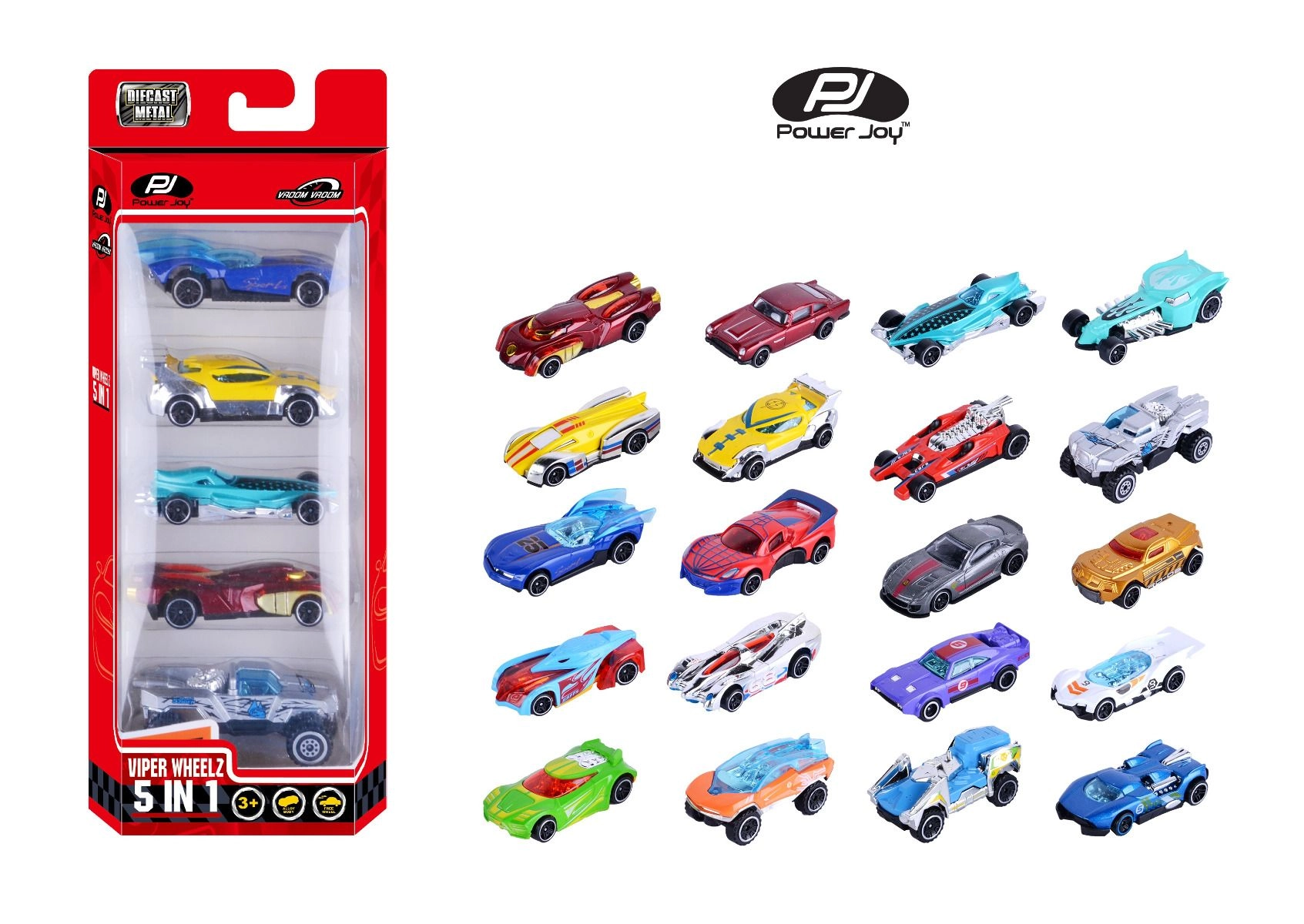 Viper Wheelz 1:64 - 5 pcs