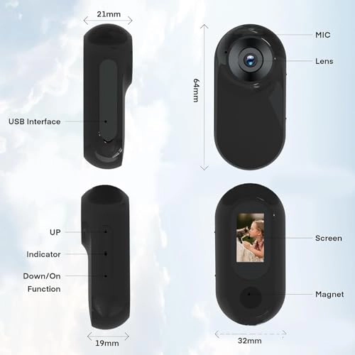 Pet Collar Camera - 12-16cm/4.7-6.3 inches Dogs and Cats