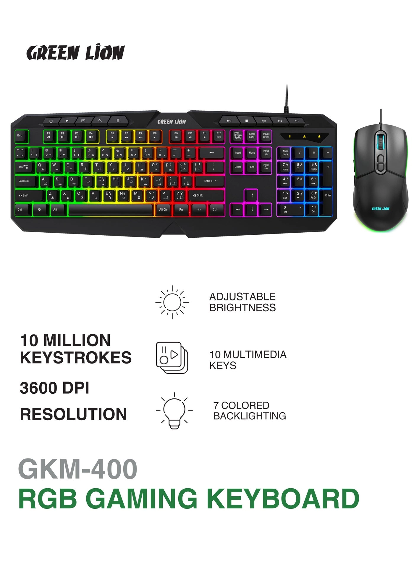 GREEN LION GK-400 - EN Wired