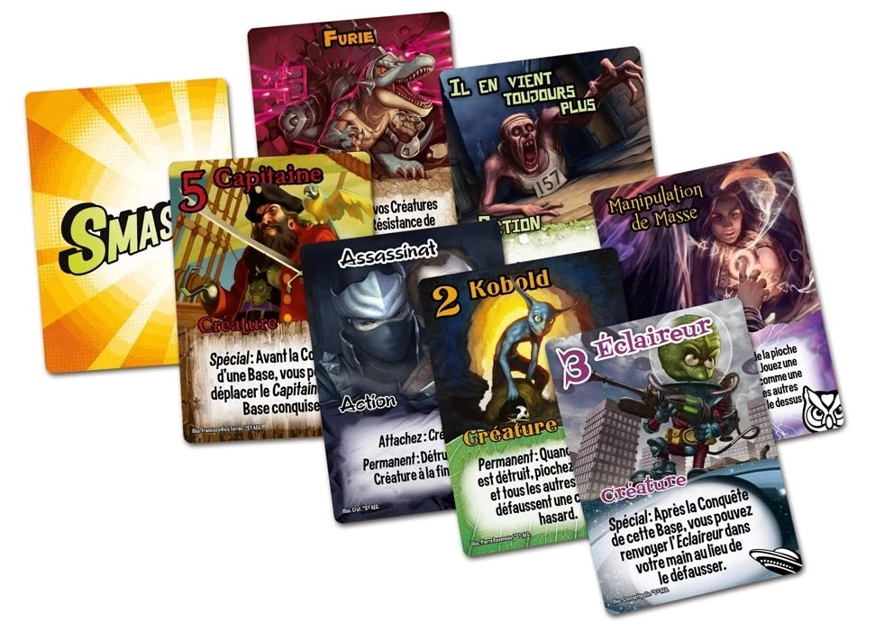 Smash Up: Sheep - Micro-expansion + Smash Up: Penguins (French)