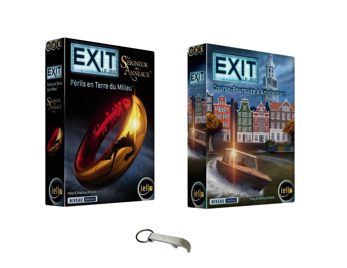 Blumie Shop Dangers in Middle-earth + The Disappearance of Sherlock Holmes + Bottle Opener (French)