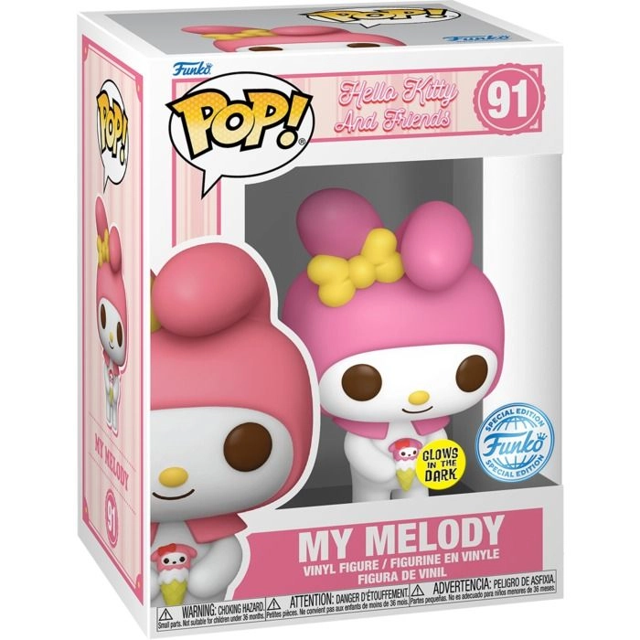 My Melody - Sanrio Hello Kitty And Friends (9.4 cm) (889698872133)