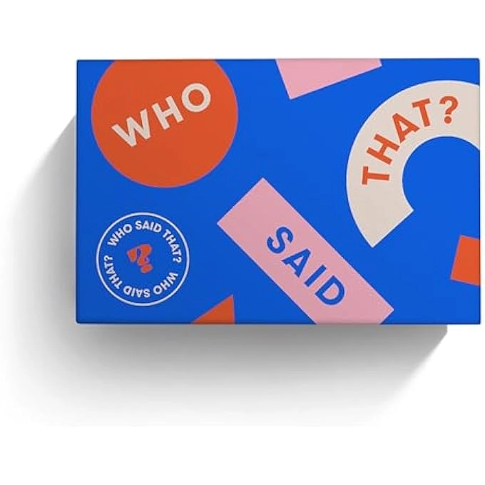 Who Said That?: A Game of Quotes