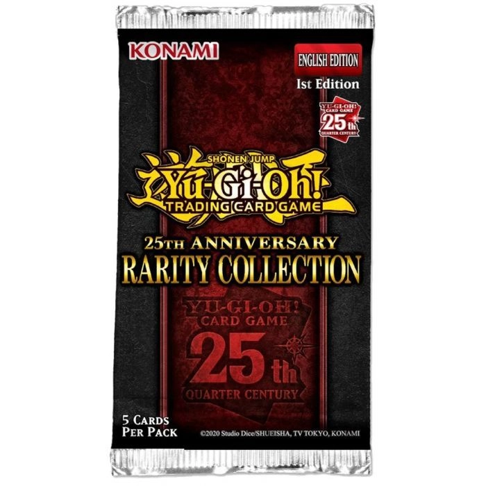 Konami Yu-Gi-Oh! 25th Anniversary Rarity Collection Booster Pack - English 5pcs