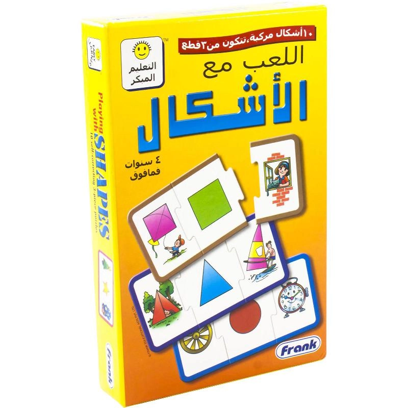 Frank Early Learner Playing With Shapes - 3 Years and Above 30 Pieces