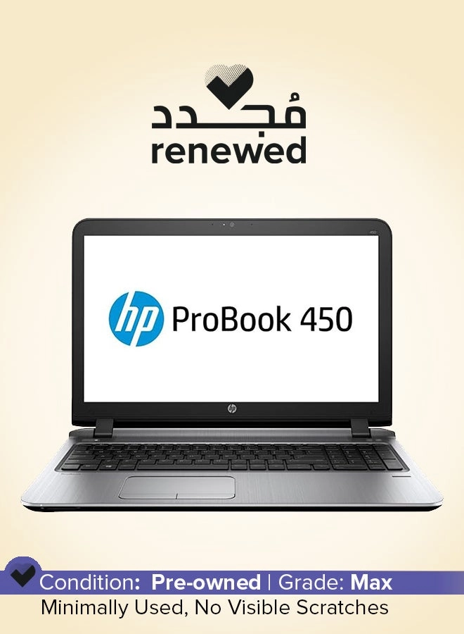 (Renewed) ProBook 450 G3 - 15.6'' i5 6200U 8GB DDR4 256GB SSD