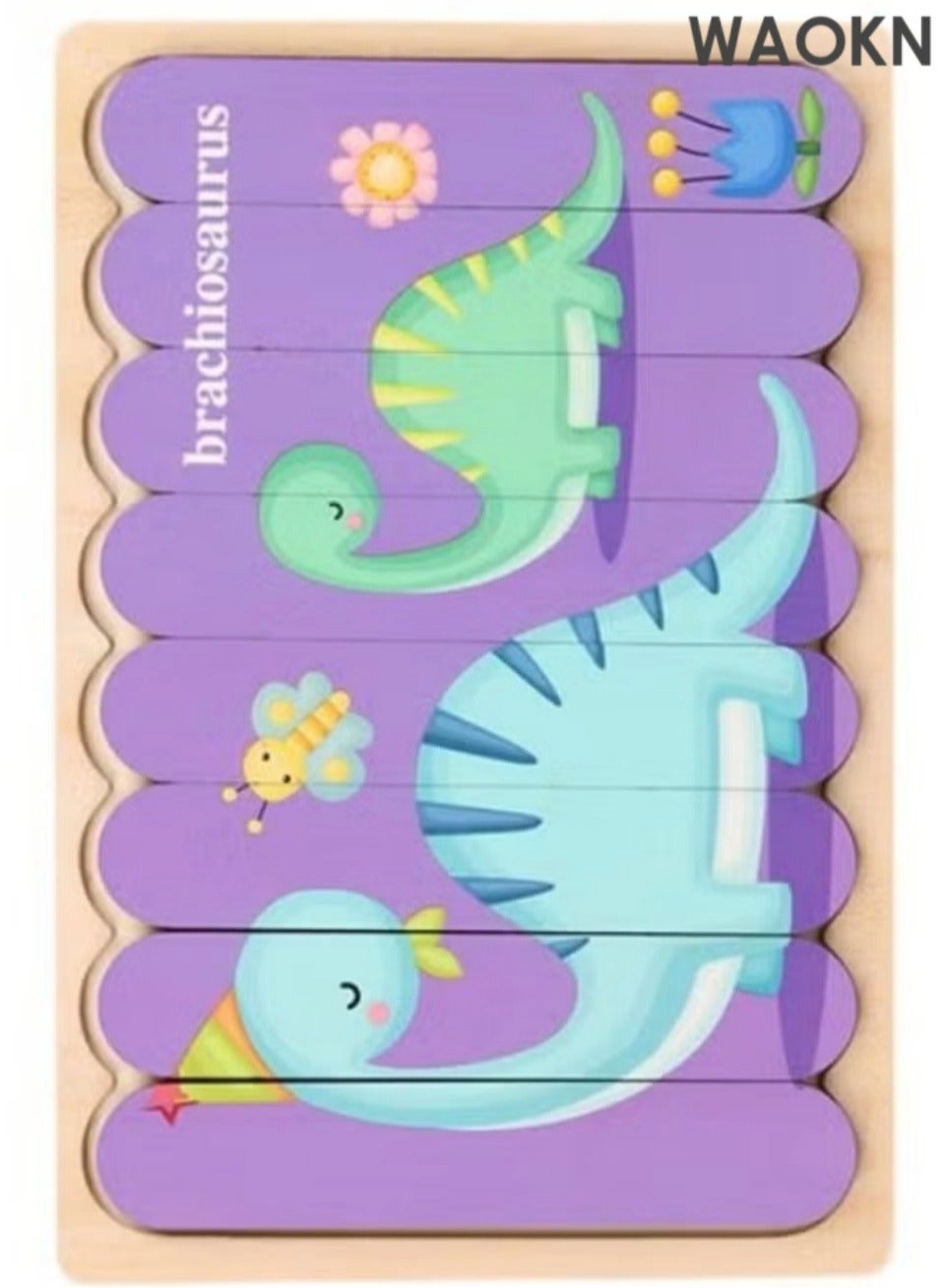 Kids Wooden Puzzle - 2+ Years