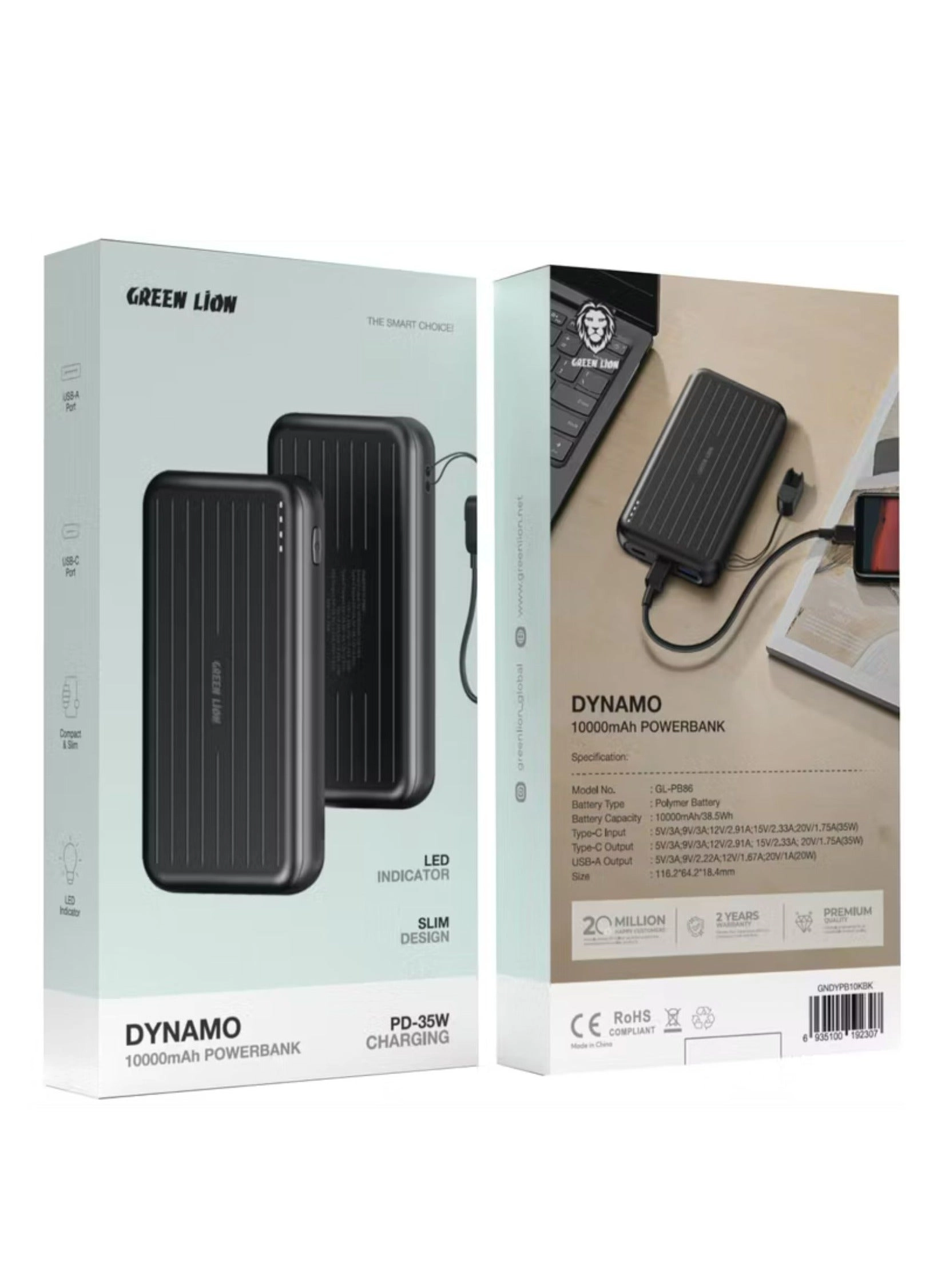 Dynamo - 10000mAh 35W