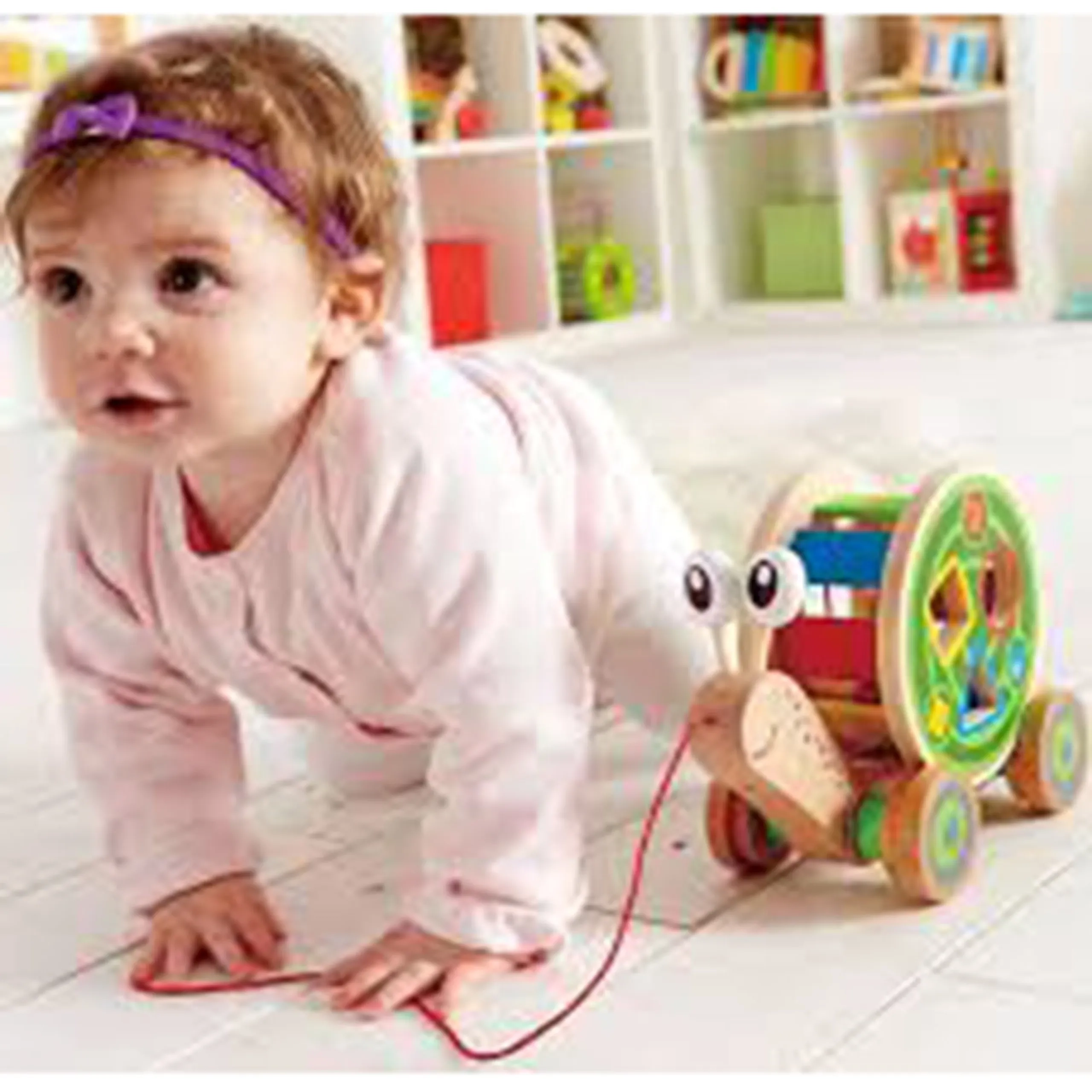Walk-A-Long Snail - Personalized Wooden