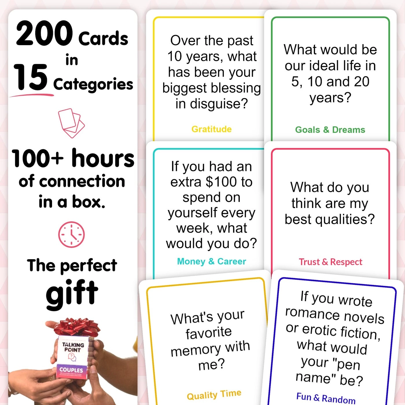 200 Couples Conversation Cards