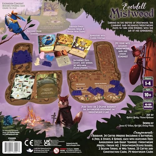 Everdell: Mistwood - 1-4 Player Co-op Expansion