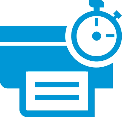 Fast first page print time from ready mode