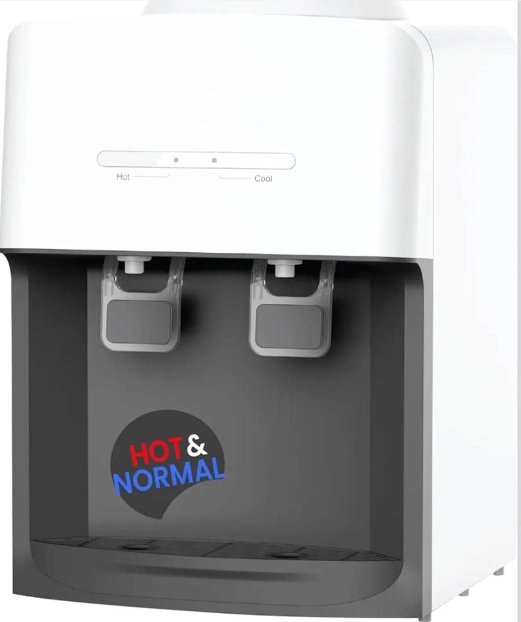 Vintax Compact Tabletop Water Dispenser - 0.6L hot tank 4.0L/h heating capacity Hot & Normal