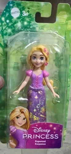 Rapunzel Doll - 3 inches 3 Snap-ins Ages 4+