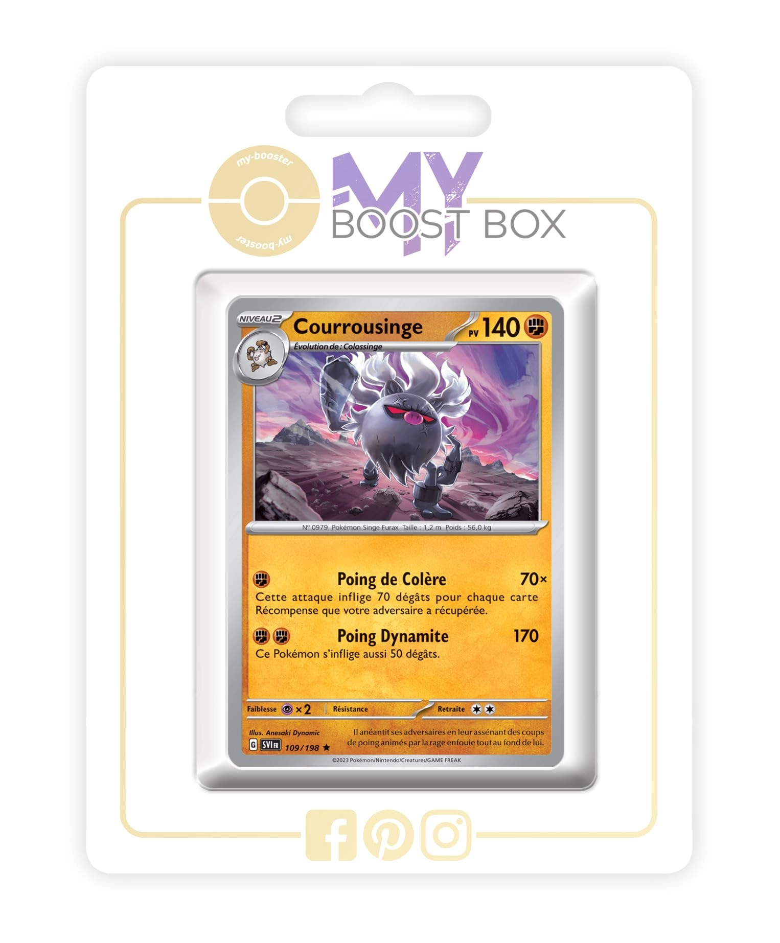 my-booster Pokémon Puzzle (SV01-FR-MB-109) - 1 pcs