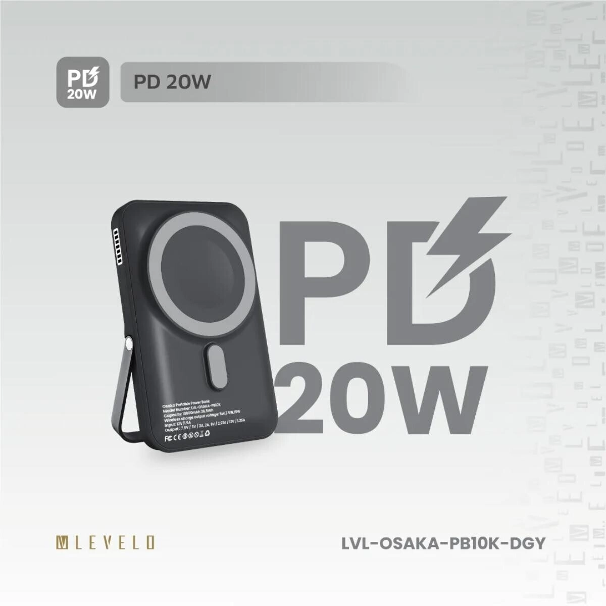 Osaka - 10,000mAh 20W Wireless