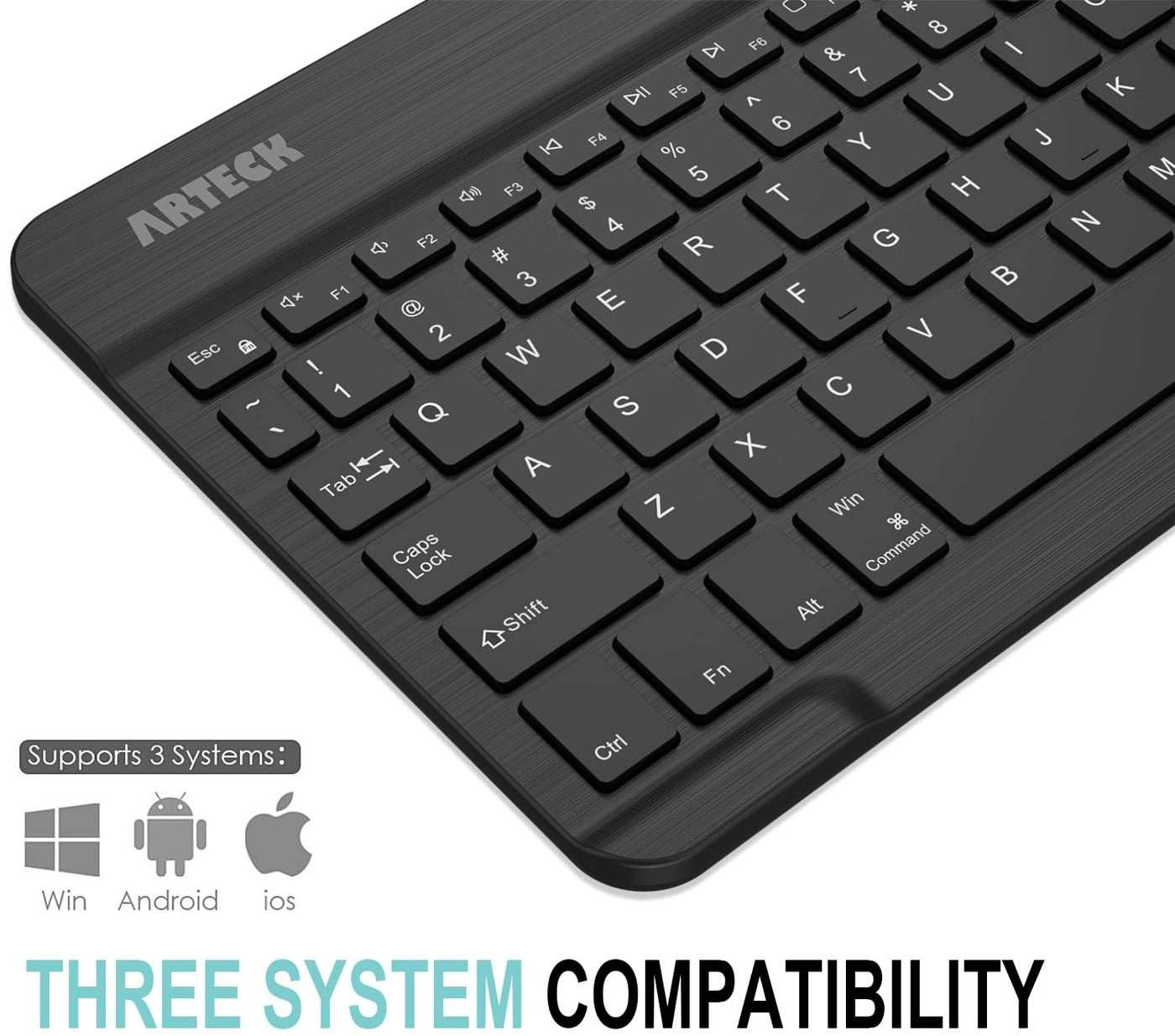Universal Backlit Bluetooth Touch TV Keyboard - US Wireless