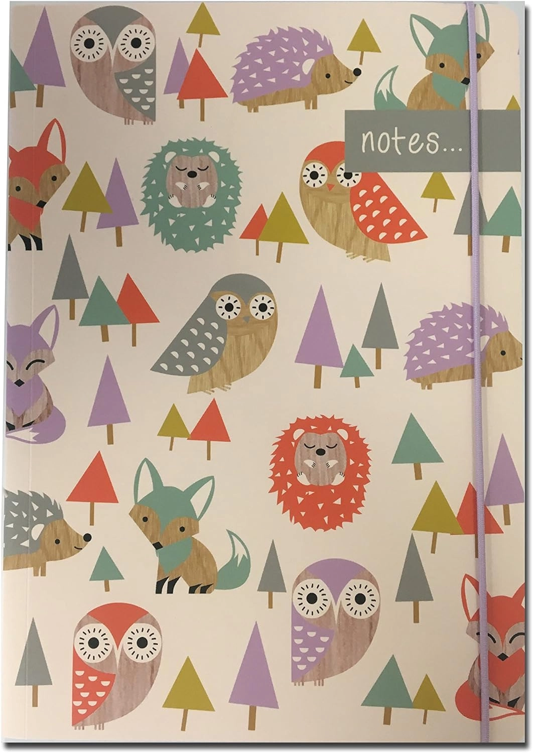 Collins Notebook Woodland A6 Softcover - Lined Gift Set
