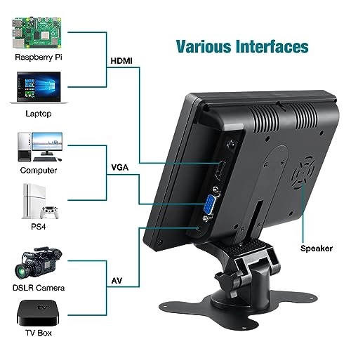 Small Monitor TFT LCD Display - 7 inch 1024X600