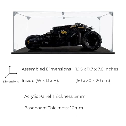 Acrylic Display Case - For The Classic TV Series Batmobile #76328
