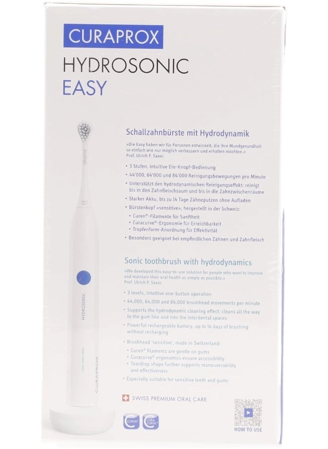Hydrosonic Easy Sonic - 84,000 brush strokes per minute 60 minutes battery life