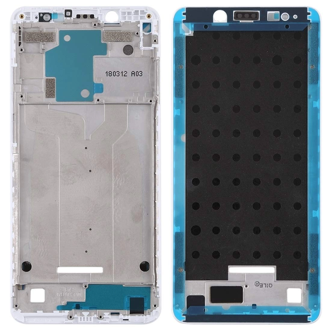 Wangyanlin Front Housing LCD Frame Bezel for Xiaomi Redmi Note 5