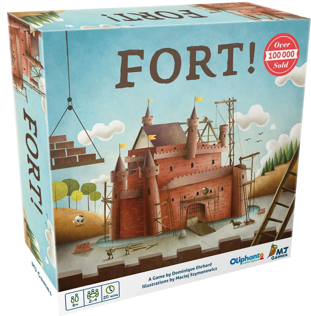MJ Games Oliphante Fort Puzzle (4000337) - 1 pcs