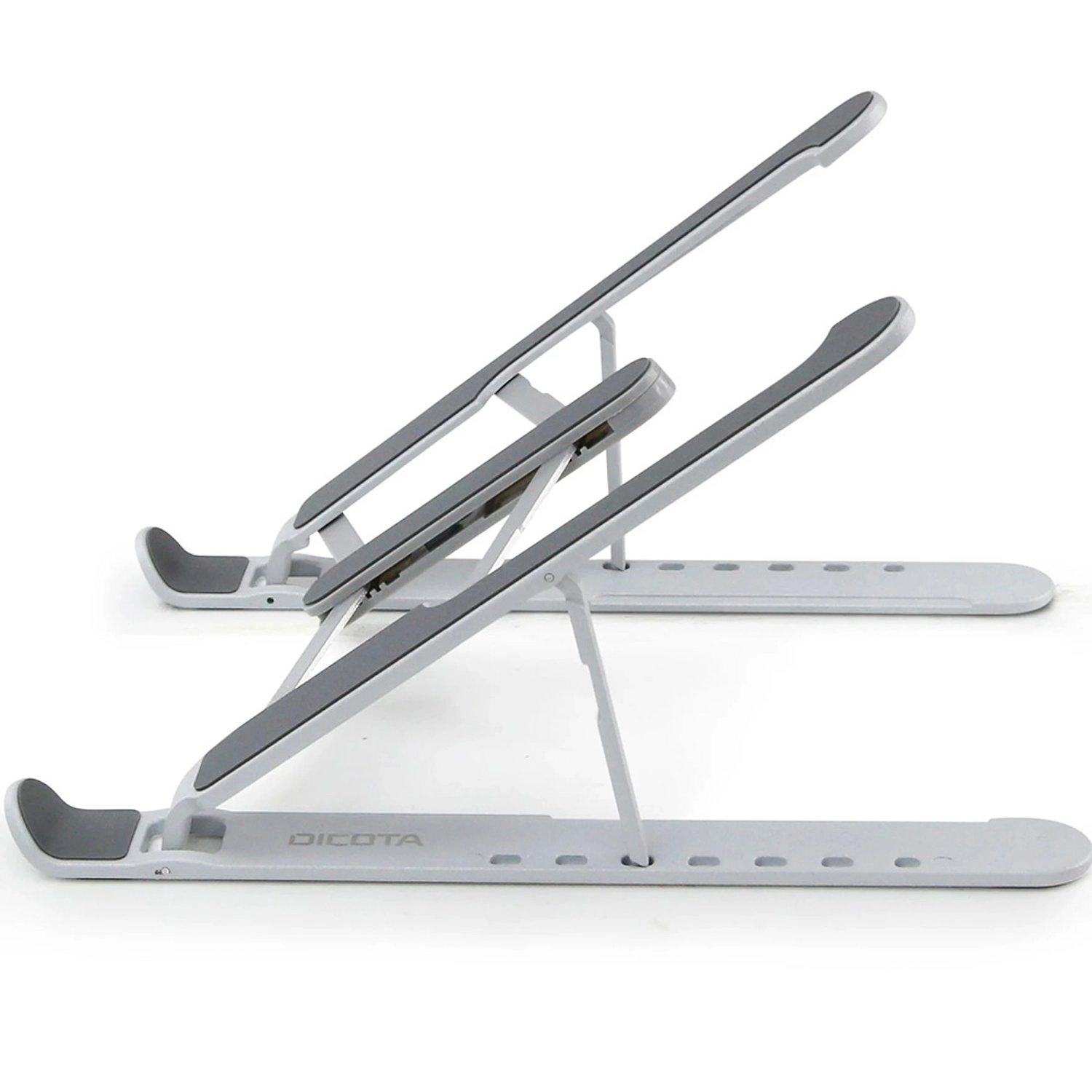 Portable Laptop/Tablet Stand - Grey Aluminium alloy 7 adjustable heights