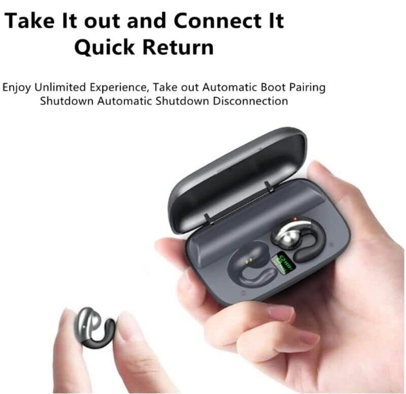 Wireless Ear Clip Bone Conduction Wireless Headphone