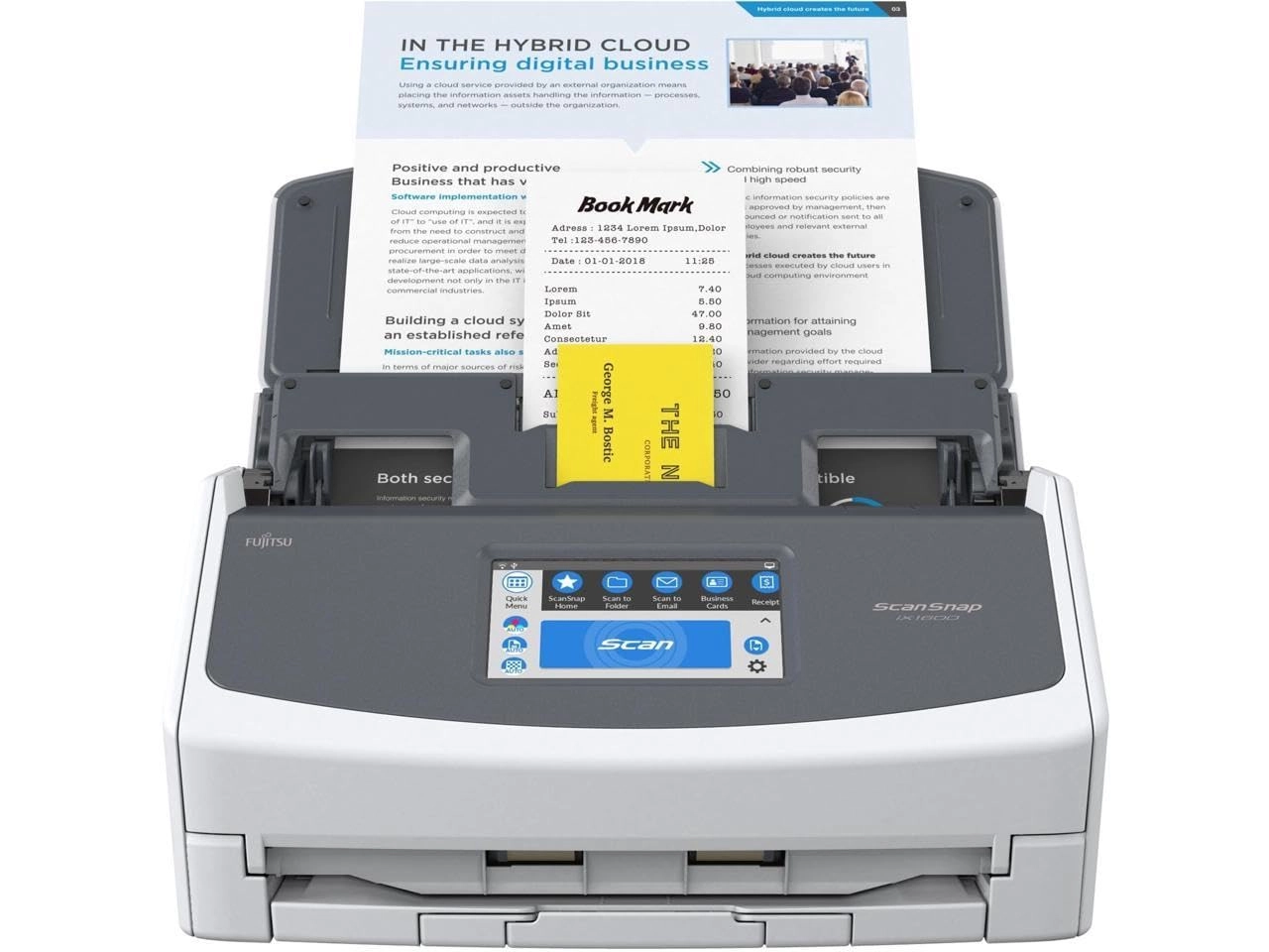 iX1600 - Desktop Double Sided WiFi