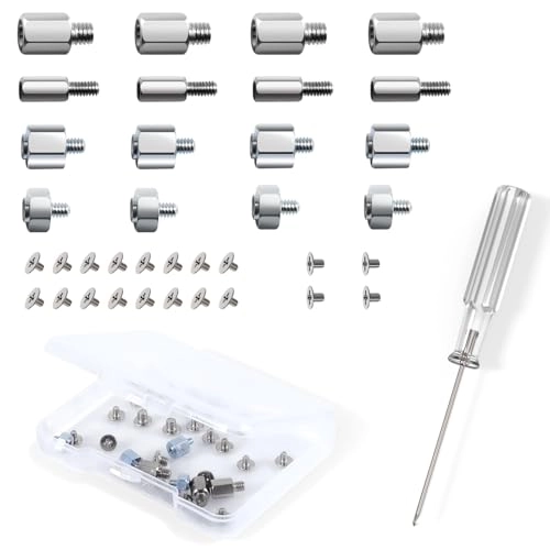 WLXTREE NVMe M.2 SSD Standoff and Mounting Screws Kit - 36pcs Motherboards