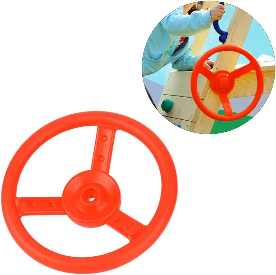 Steering Wheel - Plastic 26.5cm Blue