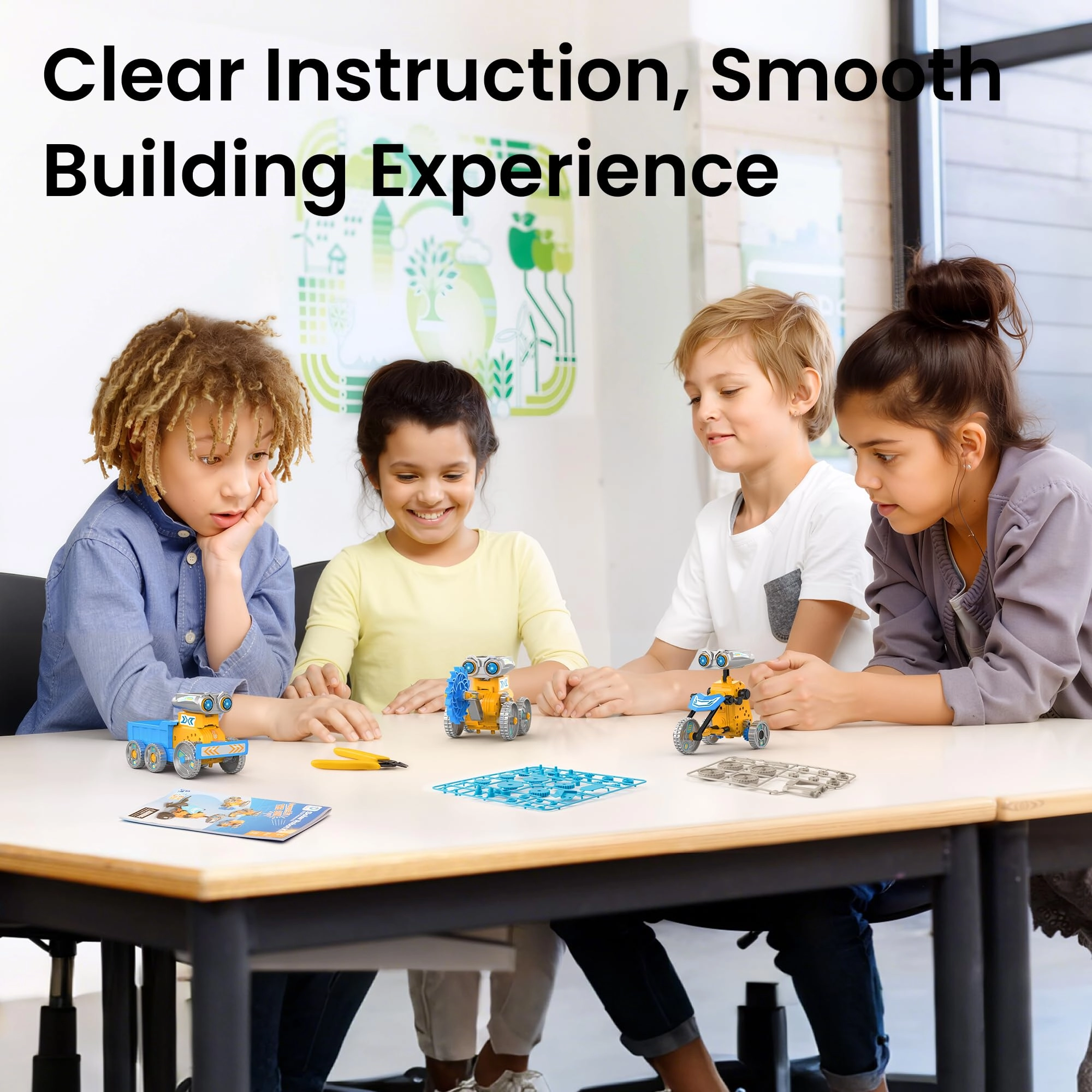 Solar Robot Building Kit - 211 pieces Engineering