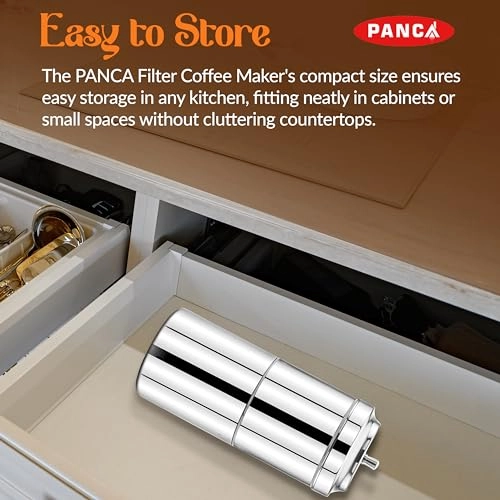 Filter Coffee Maker - Permanent Filter Portable