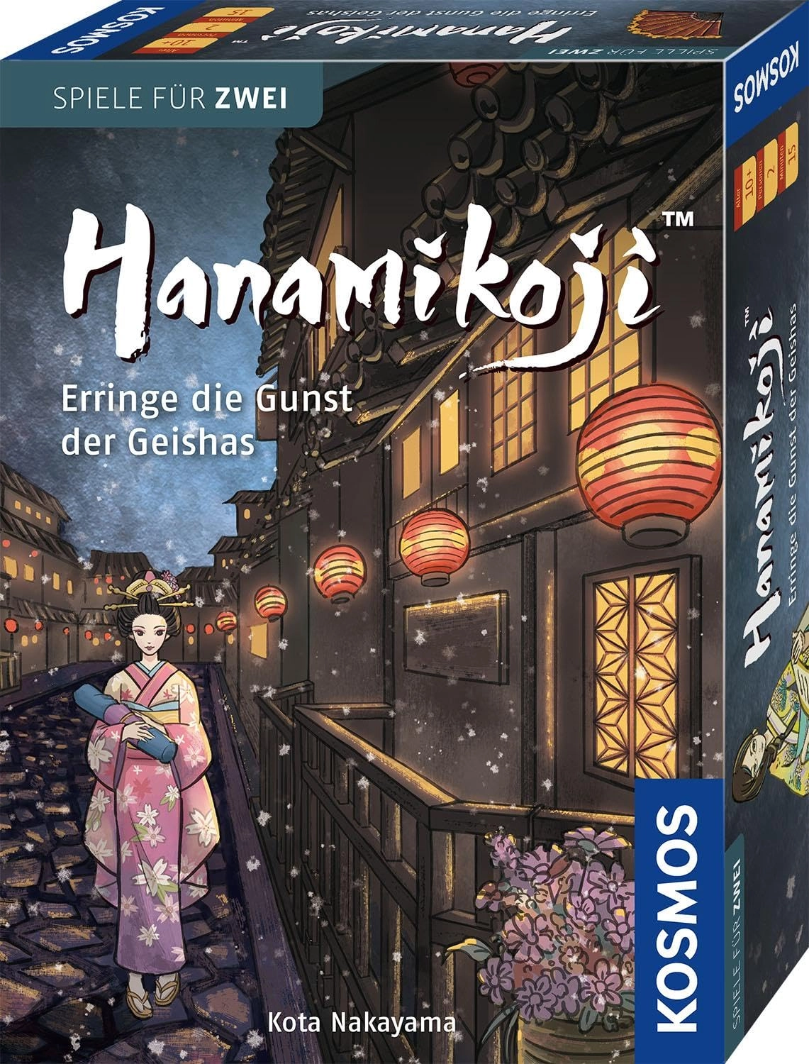 Kosmos Hanamikoji: The Duel for the Favour of Geishas - Card Game (German)