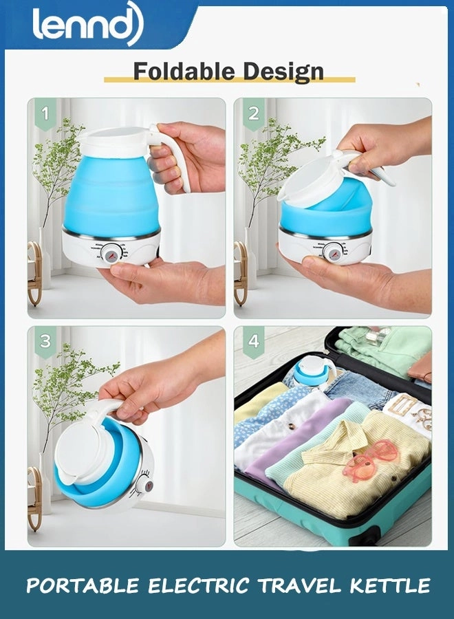 Portable Electric Travel Kettle - 600ml