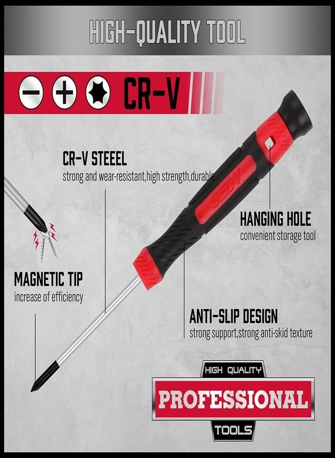 Precision Screwdriver Slotted and Phillips Screwdriver Set (11 Pcs)