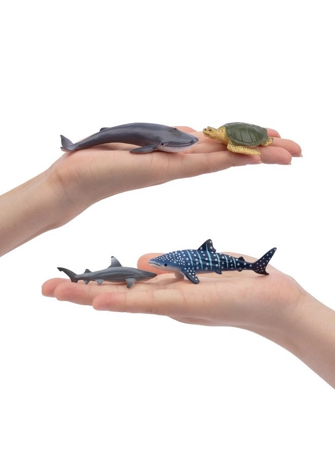 Mini Ocean Animal Figurines 24 pcs