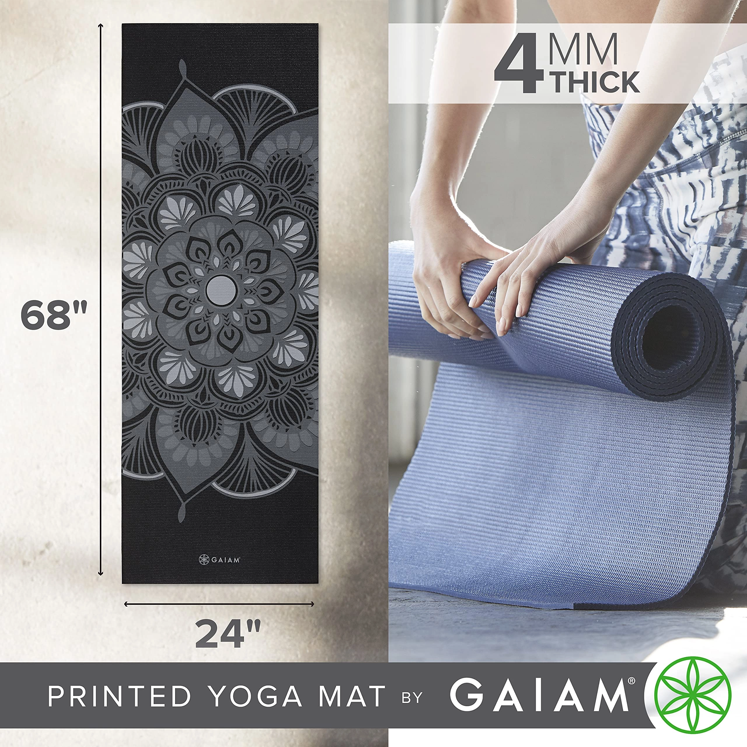 Print Yoga Mat - Other 4mm