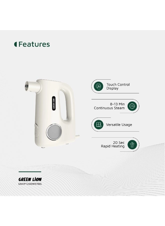 Vapor Pro Steam Cleaner - 1200W Beige