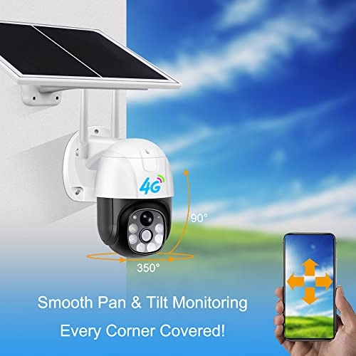 4G Solor PTZ Camera
